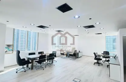 Office Space - Studio - 1 Bathroom for rent in The Prism - Business Bay - Dubai