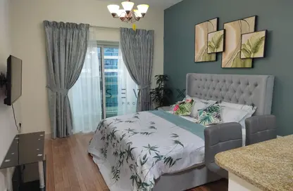 شقة - 1 حمام للايجار في غلوبال غولف ريزيدنس 2 - مدينة دبي الرياضية - دبي