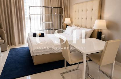 Apartment - Studio - 1 for rent in Damac Maison The Vogue - Business Bay - Dubai