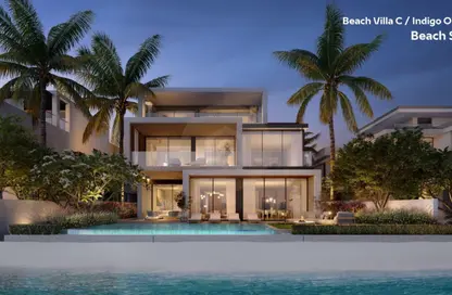 Villa - 5 Bedrooms - 7 Bathrooms for sale in Palm Jebel Ali - Frond N - Palm Jebel Ali - Dubai