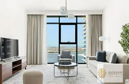 Apartment - 1 Bedroom - 1 Bathroom for rent in Marina Vista Tower 1 - Marina Vista - EMAAR Beachfront - Dubai Harbour - Dubai