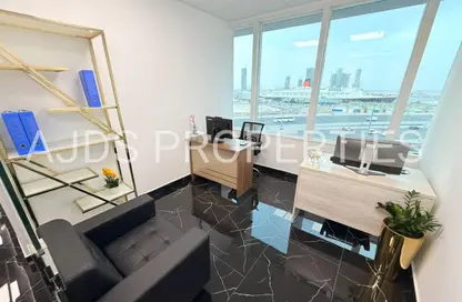 مكتب - غرفة نوم - 1 حمام للايجار في فاطمه محمد احمد بن سليمان - الرفاعة - بر دبي - دبي