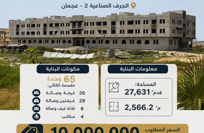 Whole Building - Studio - 7+ Bathrooms for sale in Al Jurf Industrial 2 - Al Jurf Industrial - Ajman Whole Building - Studio - 7+ Bathrooms for sale in Al Jurf Industrial 2 - Al Jurf Industrial - Ajman