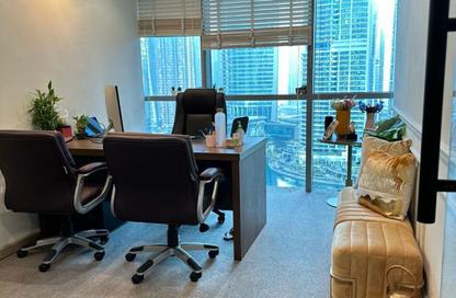 Office Space - Studio - 1 Bathroom for rent in Indigo Icon - JLT Cluster F - Jumeirah Lake Towers - Dubai