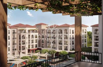 Apartment - Studio - 1 for sale in Bloom Living - Zayed City (Khalifa City C) - Khalifa City - Abu Dhabi