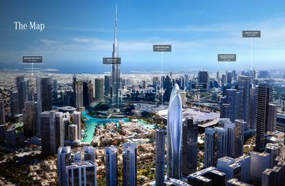 Retail - 1 Bedroom - 2 Bathrooms for sale in Mercedes Benz Places by Binghatti - Downtown Dubai - Dubai