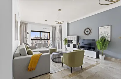 شقة - 2 غرف نوم - 2 حمامات للايجار في فيرمونت بالم ريزيدنس جنوب - فيرمونت بالم ريزدنس - نخلة جميرا - دبي