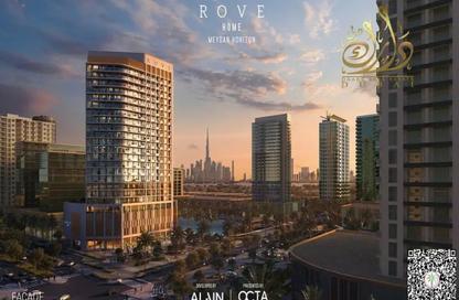 Apartment - 2 - 3 for sale in Rove Home Meydan Horizon - Bukadra - Dubai