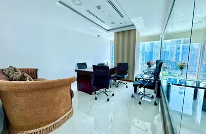 Office Space - Studio - 1 Bathroom for rent in The Binary Tower - Business Bay - Dubai