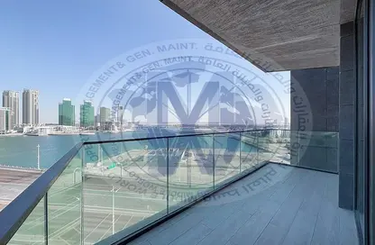 شقة - 3 غرف نوم - 5 حمامات للايجار في برج الواجهة البحرية B - أبراج سكنية على الواجهة البحرية - منطقة النادي السياحي - أبوظبي