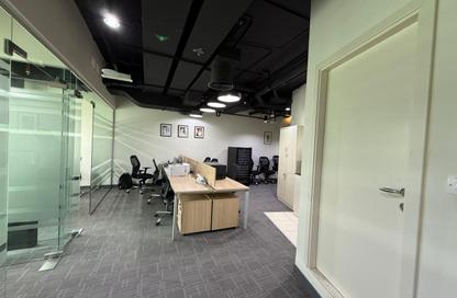 Office Space - Studio - 1 Bathroom for rent in The Binary Tower - Business Bay - Dubai