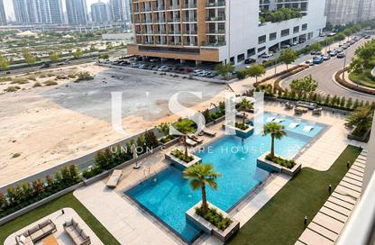 Apartment - 1 - 2 for rent in Avelon Boulevard - Arjan - Dubai