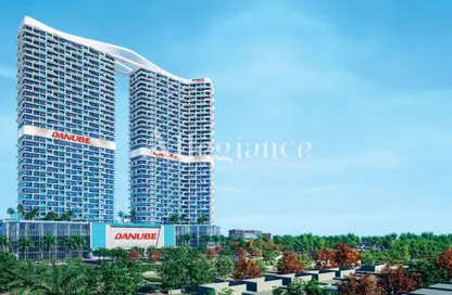 Apartment - 1 Bedroom - 2 Bathrooms for sale in Sportz by Danube - Dubai Sports City - Dubai
