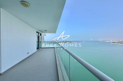 Apartment - 2 - 3 for rent in Azure Residences - Palm Jumeirah - Dubai
