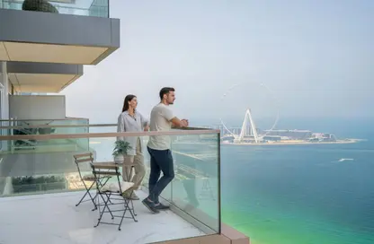 Apartment - 2 Bedrooms - 2 Bathrooms for rent in 1 JBR - Jumeirah Beach Residence - Dubai