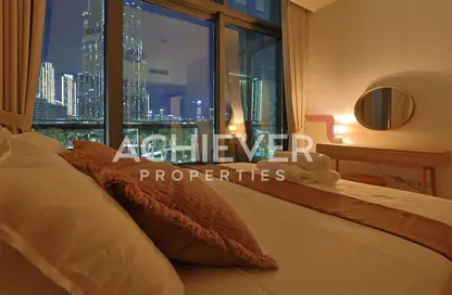 شقة - غرفة نوم - 2 حمامات للبيع في برج فيستا - برج فيستا - وسط مدينة دبي - دبي