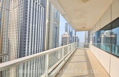 Apartment - 2 - 3 for rent in MAG 218 - Dubai Marina - Dubai