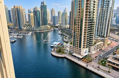 Apartment - 1 - 2 for rent in Cayan Tower - Dubai Marina - Dubai