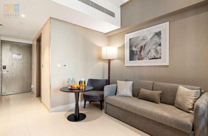 Apartment - Studio - 1 for rent in Damac Maison Prive A - Damac Maison Prive - Business Bay - Dubai
