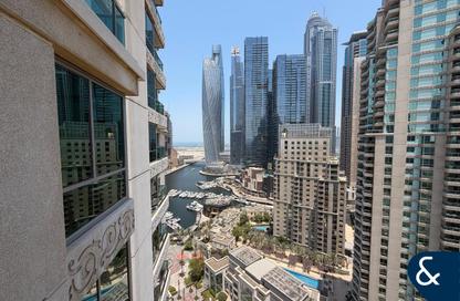 Apartment - 4 Bedrooms - 4 Bathrooms for rent in Al Mesk Tower - Dubai Marina Towers - Dubai Marina - Dubai