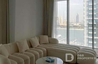 Apartment - 2 Bedrooms - 3 Bathrooms for rent in Beach Isle Tower 2 - Beach Isle - EMAAR Beachfront - Dubai Harbour - Dubai