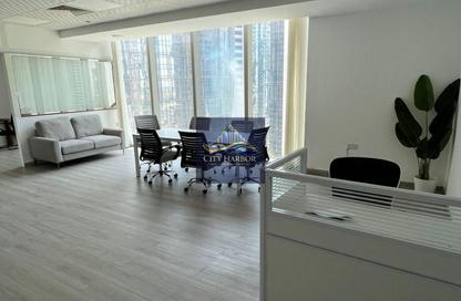Office Space - Studio - 1 Bathroom for rent in The Prism - Business Bay - Dubai