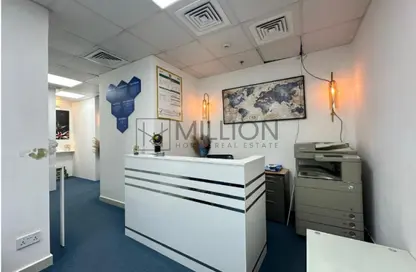 Office Space - 1 Bedroom - 1 Bathroom for rent in Silver Tower - Business Bay - Dubai