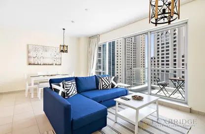 شقة - غرفة نوم - 2 حمامات للايجار في بالوما - مارينا بروموناد - دبي مارينا - دبي