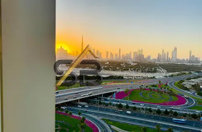 Apartment - 1 Bedroom - 1 Bathroom for rent in Farhad Azizi Residence - Al Jaddaf - Dubai