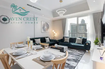 شقة - غرفة نوم - 2 حمامات للايجار في برج دنيا - برج خليفة - وسط مدينة دبي - دبي