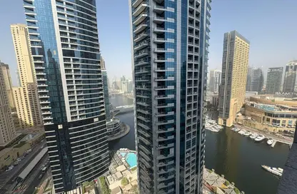 Apartment - 1 Bedroom - 2 Bathrooms for rent in Bay Central West - Bay Central - Dubai Marina - Dubai
