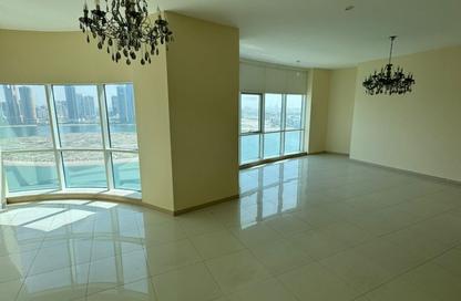 Apartment - 3 Bedrooms - 4 Bathrooms for rent in Al Rund Tower - Al Khan Lagoon - Al Khan - Sharjah