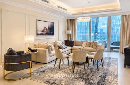 Apartment - 3 Bedrooms - 4 Bathrooms for rent in The Address BLVD Sky Collection - Downtown Dubai - Dubai