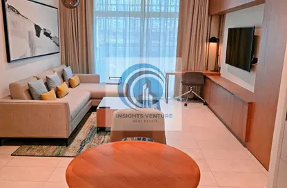 شقة - غرفة نوم - 2 حمامات للايجار في أفيني تريبيوت بورتفوليو ريزيدنسز - الجداف - دبي