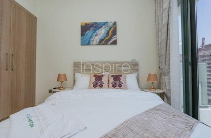 Apartment - Studio - 1 Bathroom for rent in Azizi Riviera 48 - Azizi Riviera - Meydan One - Meydan - Dubai