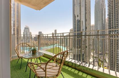 Apartment - 1 Bedroom - 2 Bathrooms for rent in Standpoint Tower 1 - Standpoint Towers - Downtown Dubai - Dubai