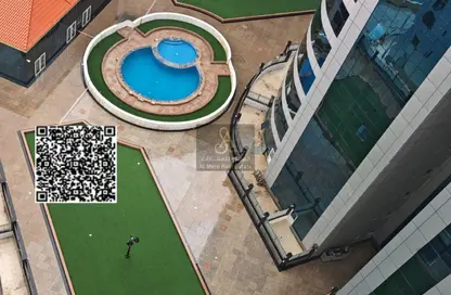 شقة - 2 غرف نوم - 2 حمامات للبيع في أورينت تاور 1 - أورينت تاور - البستان - عجمان