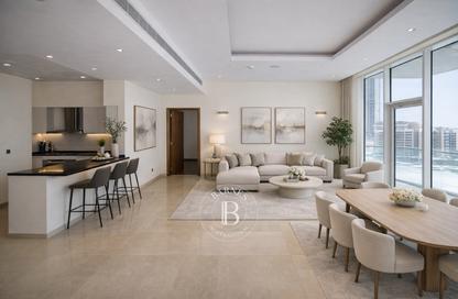 Apartment - 2 - 3 for rent in Oceana Southern - Oceana - Palm Jumeirah - Dubai