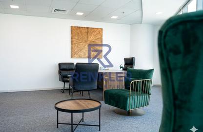 Office Space - Studio - 1 Bathroom for rent in The Prime Tower - Business Bay - Dubai