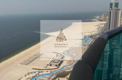 Apartment - 2 Bedrooms - 3 Bathrooms for sale in Corniche Tower - Ajman Corniche Road - Ajman