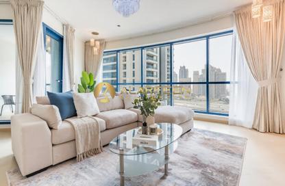 Apartment - 1 Bedroom - 2 Bathrooms for rent in Jumeirah Bay X1 - Jumeirah Bay Towers - JLT Cluster X - Jumeirah Lake Towers - Dubai