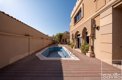 Villa - 5 Bedrooms - 6 Bathrooms for rent in Garden Homes Frond A - Garden Homes - Palm Jumeirah - Dubai