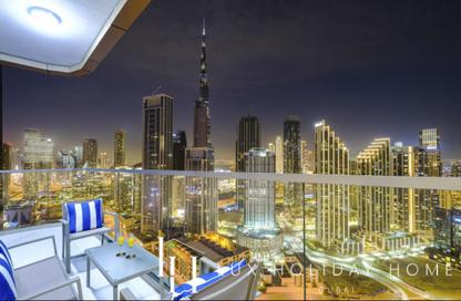 Apartment - 3 - 2 for rent in Paramount Tower Hotel  and  Residences - Business Bay - Dubai
