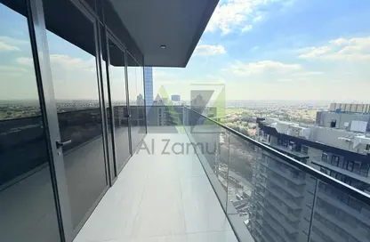 شقة - 2 غرف نوم - 2 حمامات للايجار في الأمل تاور - مدينة دبي الرياضية - دبي