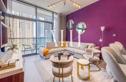 Apartment - 1 Bedroom - 2 Bathrooms for rent in MBL Royal - JLT Cluster K - Jumeirah Lake Towers - Dubai