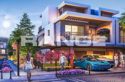 Townhouse - 4 - 4 for sale in Violet 1 - Violet - Damac Hills 2 - Dubai
