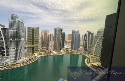 مكتب - 2 غرف نوم للايجار في البرج الذهبي - (JLT) مجمع I - أبراج بحيرات الجميرا - دبي