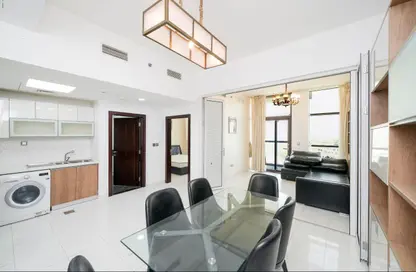 شقة - غرفة نوم - 2 حمامات للايجار في غلا مز - جلامز من دانوب - الفرجان - دبي