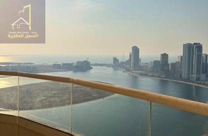 Apartment - 3 - 3 for rent in Ali Mousa Tower 2 - Al Majaz 2 - Al Majaz - Sharjah