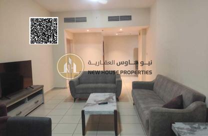 شقة - غرفة نوم - 2 حمامات للايجار في أبراج عجمان وان - الصوان - عجمان شقة - غرفة نوم - 2 حمامات للايجار في أبراج عجمان وان - الصوان - عجمان
